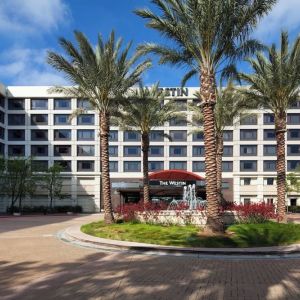 Hotel exterior at The Westin SFO Airport.