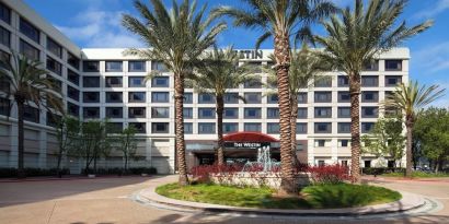 Hotel exterior at The Westin SFO Airport.