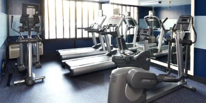 Fitness facility at Wyndham Garden Pittsburgh Airport.