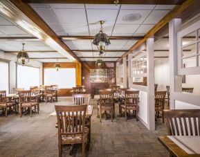 Restaurant area with comfortable seating, perfect for co-working at Mount Peyton Resort & Conference Center.