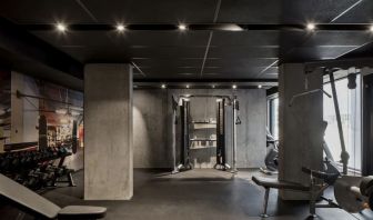 Fitness center at Hotel Monville - 295871.