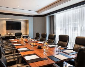 Professional meeting room at Hyatt Regency Boston.