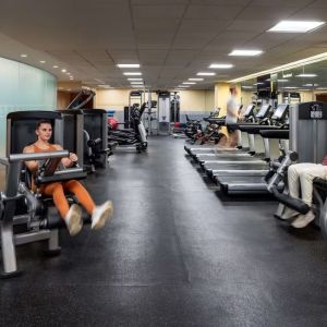 Fitness facility available at Hyatt Regency Boston.