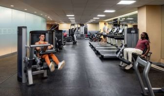 Fitness facility available at Hyatt Regency Boston.