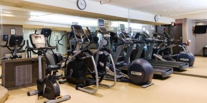 Fitness facility available at Arc The Hotel Ottawa.