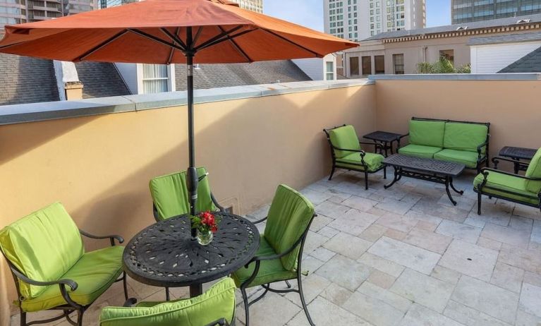 Room balcony at St James Hotel, An Ascend Hotel Collection Member.