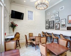 Dining area at Hotel St. Pierre.