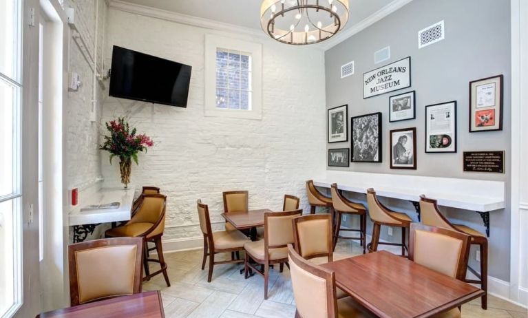 Dining area at Hotel St. Pierre.