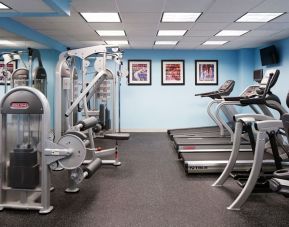 Fitness facility available at Club Quarters Hotel Wacker At Michigan.