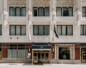 Hotel exterior at Club Quarters Hotel Wacker At Michigan.