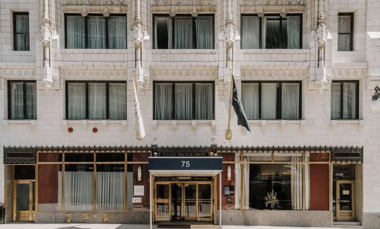 Hotel exterior at Club Quarters Hotel Wacker At Michigan.