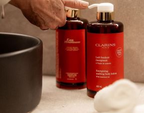 Luxury toiletries at Pullman Lyon.