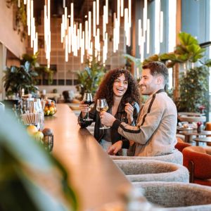 Bar area at Pullman Lyon.