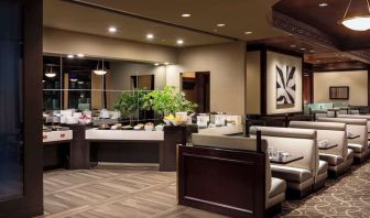 Dining area at Hyatt Regency Vancouver.