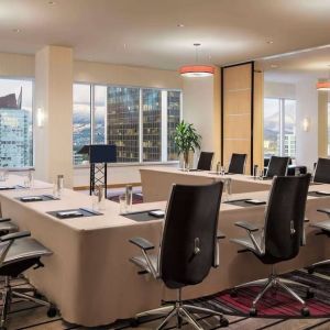 Professional meeting room at Hyatt Regency Vancouver.