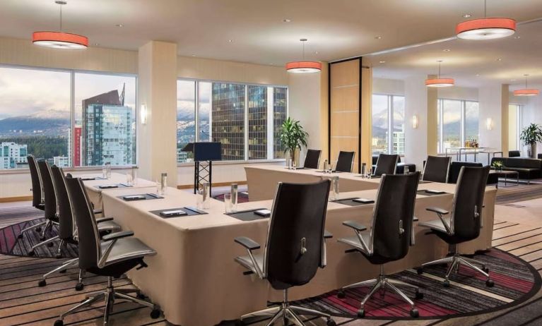 Professional meeting room at Hyatt Regency Vancouver.