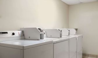 Laundry room at Travelodge Edmonton South.