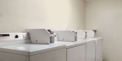 Laundry room at Travelodge Edmonton South.