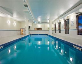 Relaxing indoor pool at Holiday Inn Conference Center Edmonton South.