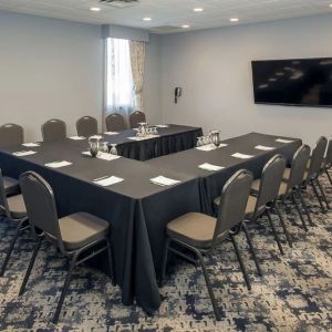 Professional meeting room at Holiday Inn Conference Center Edmonton South.