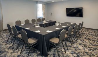 Professional meeting room at Holiday Inn Conference Center Edmonton South.