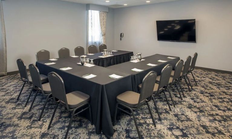 Professional meeting room at Holiday Inn Conference Center Edmonton South.