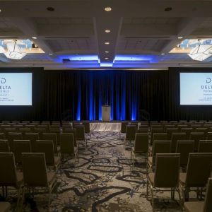 Conference room at Delta St. John's Hotel & Conference Center.