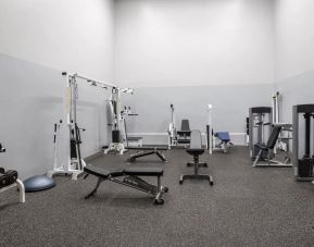 Fully equipped fitness center at Delta St. John's Hotel & Conference Center.