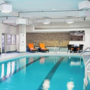 Relaxing indoor pool at Delta St. John's Hotel & Conference Center.