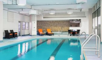 Relaxing indoor pool at Delta St. John's Hotel & Conference Center.