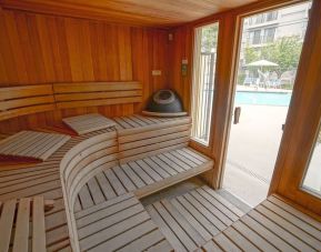 Sauna available at Four Points By Sheraton Salt Lake City Airport.