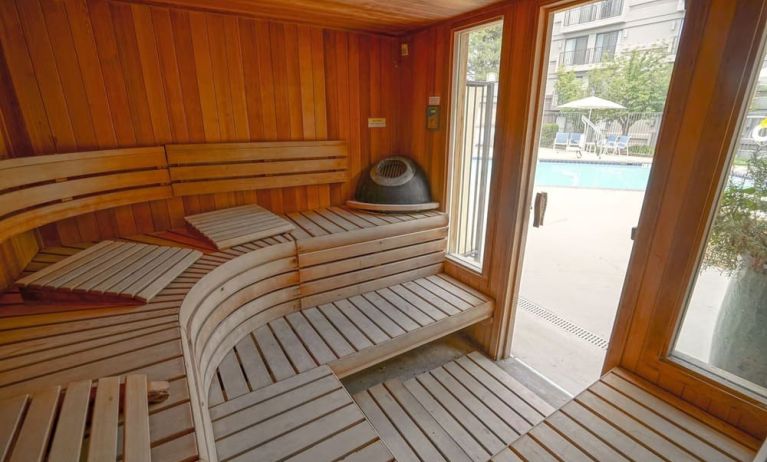 Sauna available at Four Points By Sheraton Salt Lake City Airport.