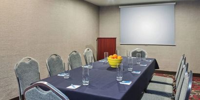 Meeting room at Four Points By Sheraton Salt Lake City Airport.