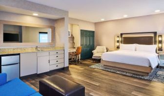 Spacious day use room at Four Points By Sheraton Salt Lake City Airport.