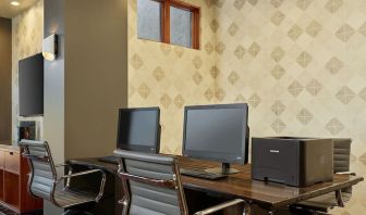 Business center available at Four Points By Sheraton Salt Lake City Airport.