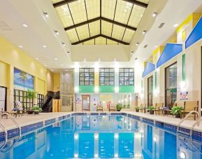 Refreshing indoor pool at Crowne Plaza Englewood.