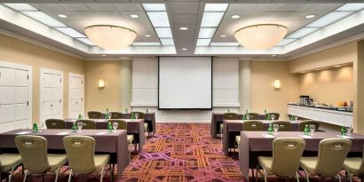 Meeting room at Crowne Plaza Englewood.