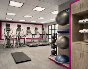 Fitness center available at Crowne Plaza Englewood.