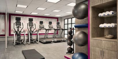 Fitness center available at Crowne Plaza Englewood.