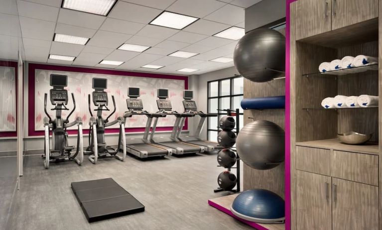 Fitness center available at Crowne Plaza Englewood.