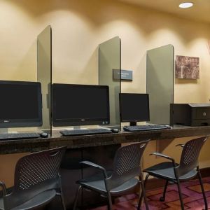 Business center available at Crowne Plaza Englewood.