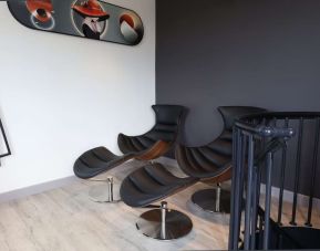 Relaxing loungers at Spark By Hilton Luton.