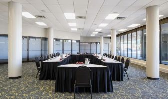 Professional meeting room at Delta Hotel By Marriott Regina.