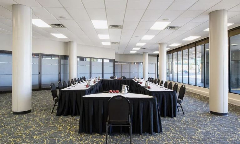 Professional meeting room at Delta Hotel By Marriott Regina.