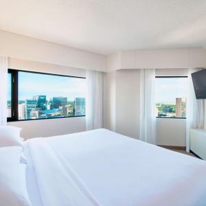 Bright and spacious day use room at Delta Hotel By Marriott Regina.