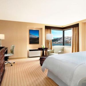 Bright and spacious day use room at Sheraton Hotel Newfoundland.