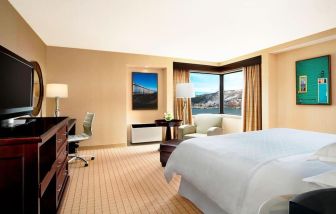 Bright and spacious day use room at Sheraton Hotel Newfoundland.