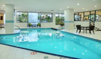 Relaxing indoor pool at Sheraton Hotel Newfoundland.