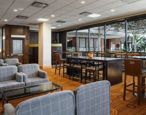 Comfortable lounge area perfect for co-working at Sheraton Hotel Newfoundland.