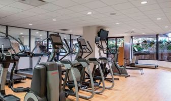 Well equipped fitness center at Sheraton Hotel Newfoundland.